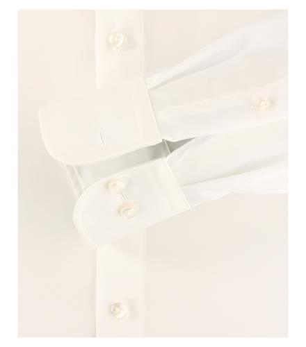 Twill Hemd uni 006880 48 Comfort Fit - Weiss