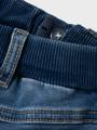 NMMBEN BAGGY R FLEECE JEANS 7330-AN O 92 Übergroß - Medium Blue Denim
