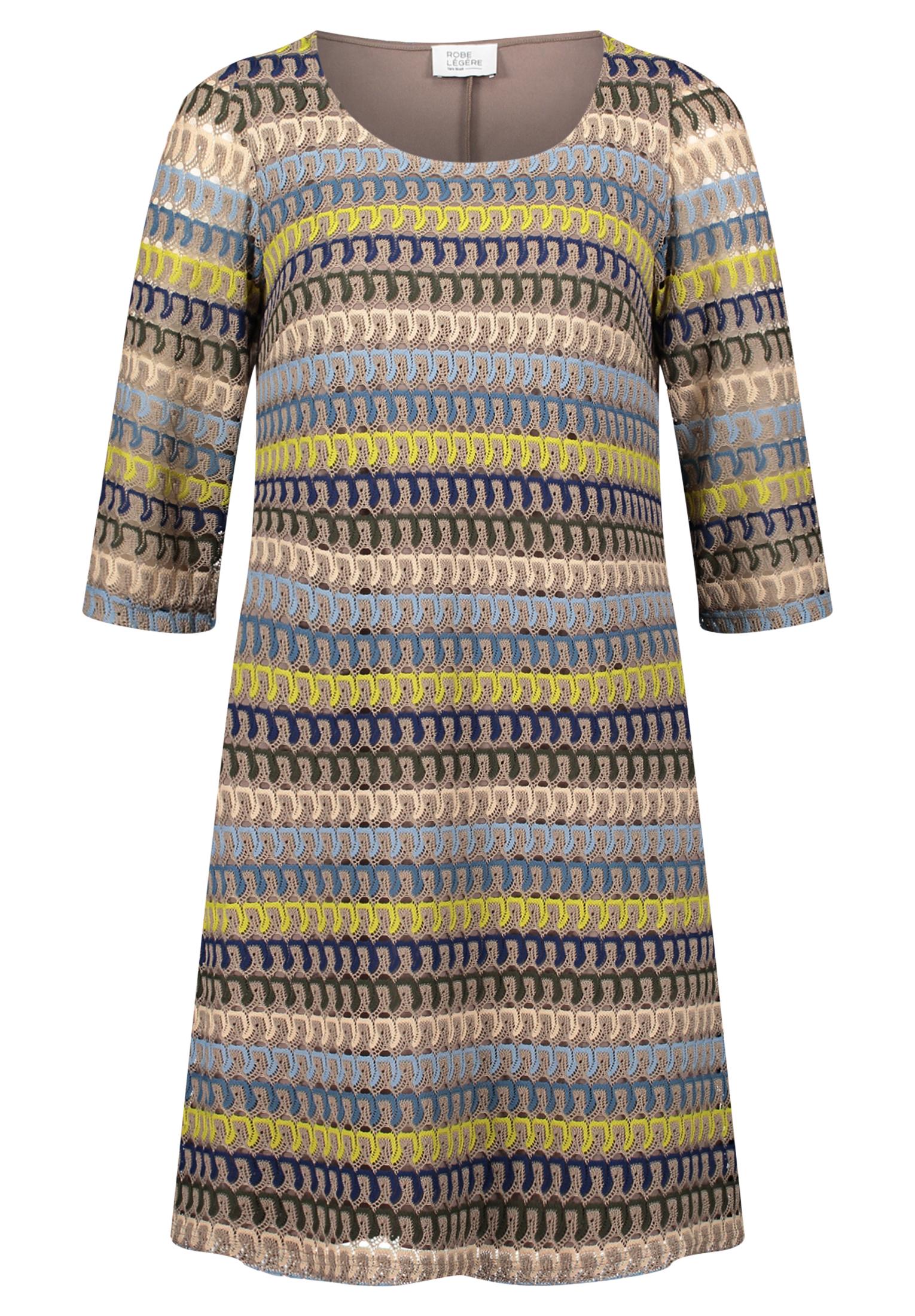 Sommerkleid 40 Leicht tailliert - Blue/yellow