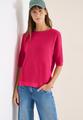Kurzarm Pullover mit Struktur