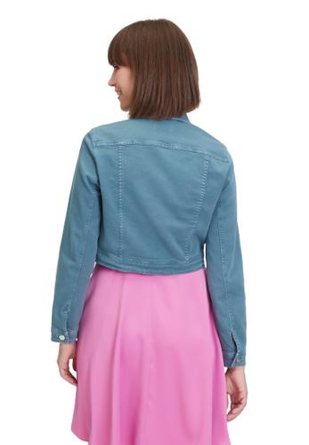 Jeansjacke 40 Figurnah - Smoky Teal