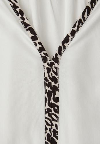 Tunika mit Tape-Details 38 - Off White