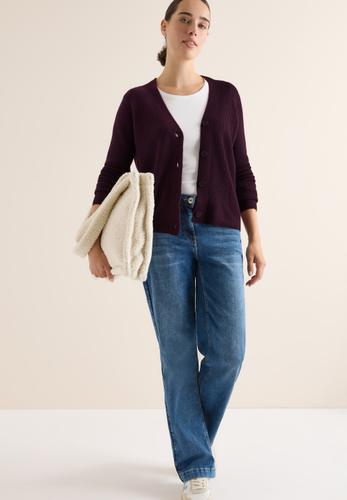 Cardigan mit Strukturdetail