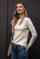 Gestreiftes T-Shirt 42 - Cotton Beige