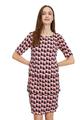 Stufenkleid 38 Gerade - Pink/dark Blue