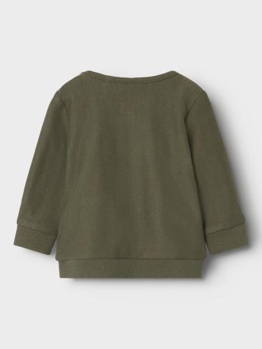 NBMNULLO LS O NECK 56 Normal geschnitten - Tea Leaf