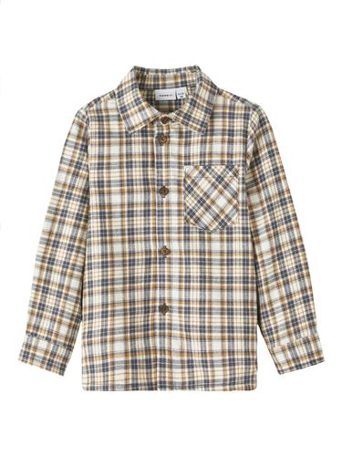 NMMRESOREN LS SHIRT 104 Normal geschnitten - Buttercream