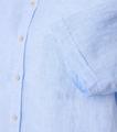 Leinenhemd XXL Casual Fit Short - Blau