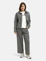 Flanell Cargo Jacket L - Grey Melange
