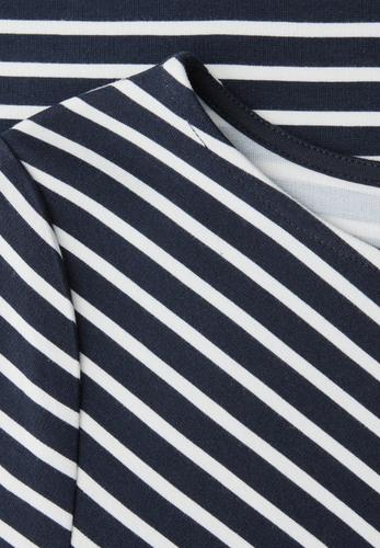 Midi-Kleid mit Knotendetail 34 - Shadowed Navy