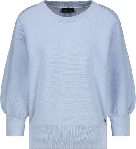 Strickpullover mit Lurex 44 - Light Sky