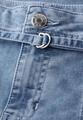Mid Waist Wide Leg Jeans im Loose Fit 32/7/8 Hosen - Mid Blue Random Wash