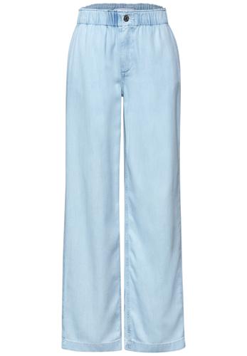 Wide Leg Jeans mit Paperbag-Bund 25/30 - Ultrableached Wash