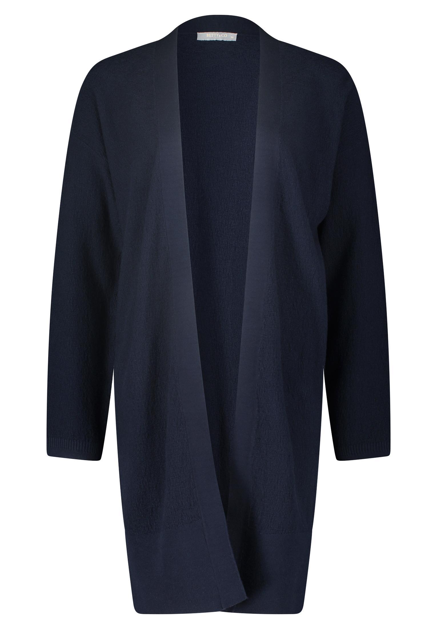 Strick-Cardigan 36 Figurumspielend - Navy Blue