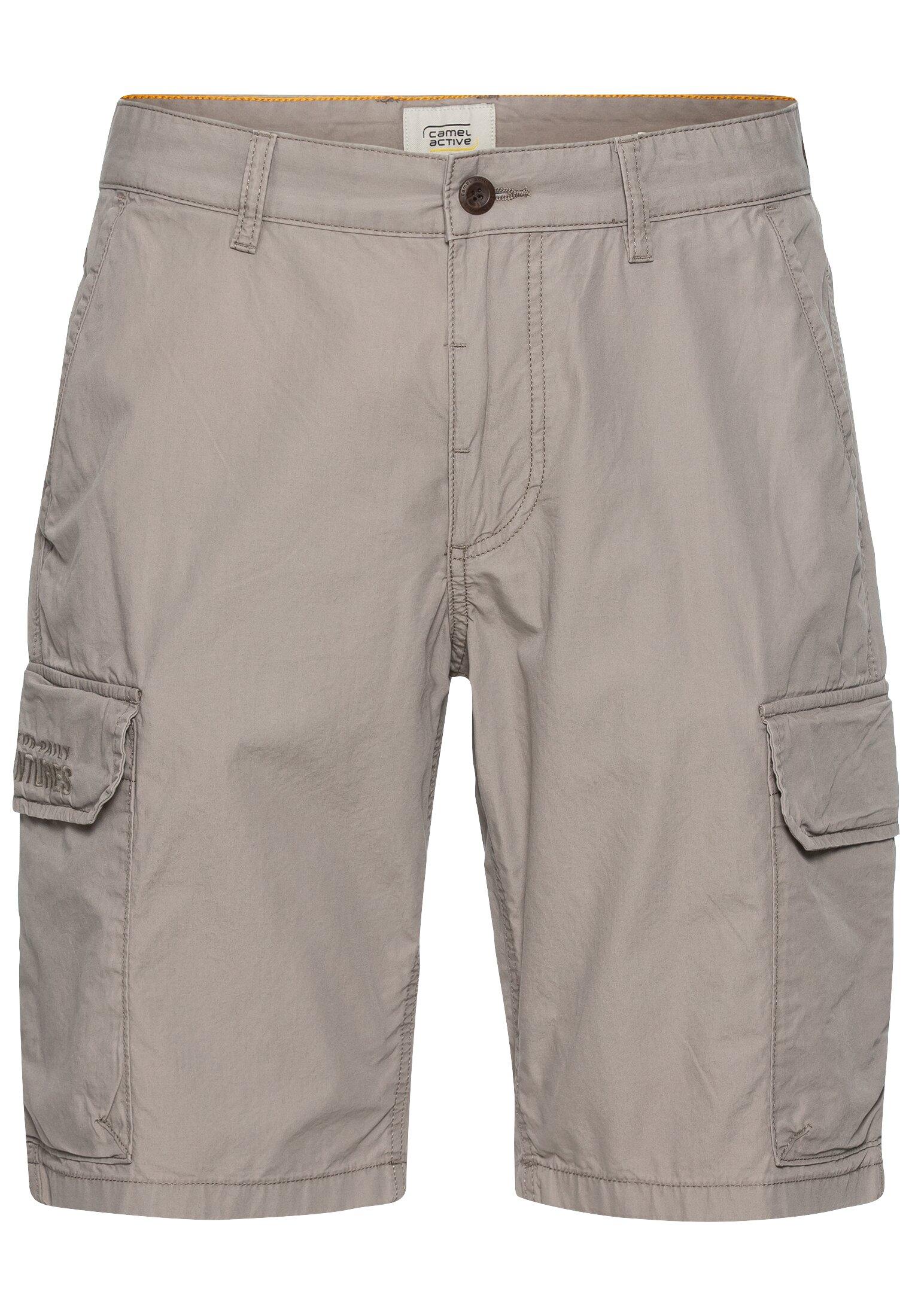 Cargo Shorts Regular Fit 32IN Regular Fit - Stone Grey