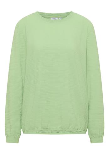 Bluse mit Smock-Ausschnitt
