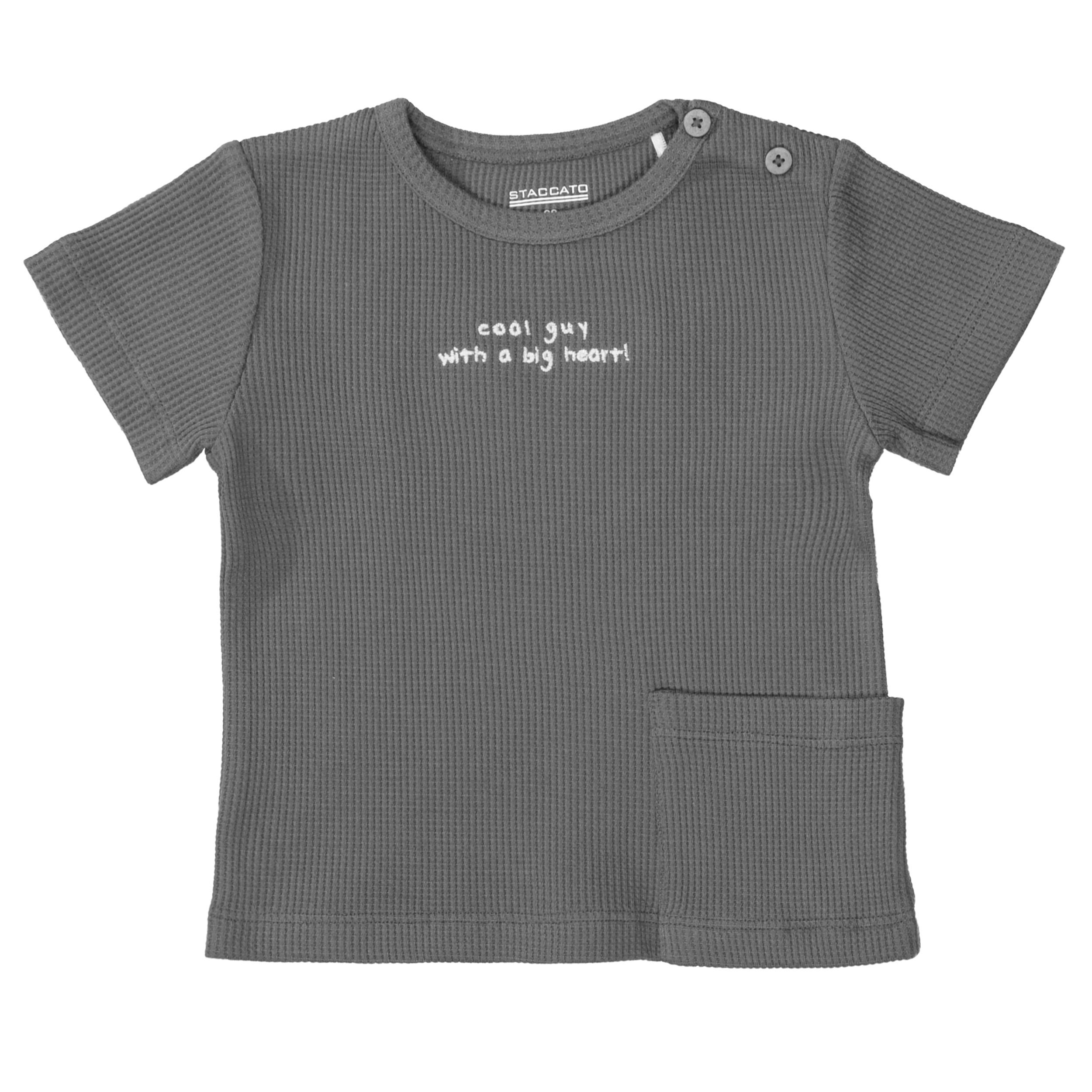Kn.-T-Shirt 68 - Soft Graphite Struc.