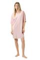 Bigshirt kurzarm 38 - Bridal Rose