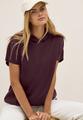 Materialmix Kapuzenshirt S - Mulberry Red