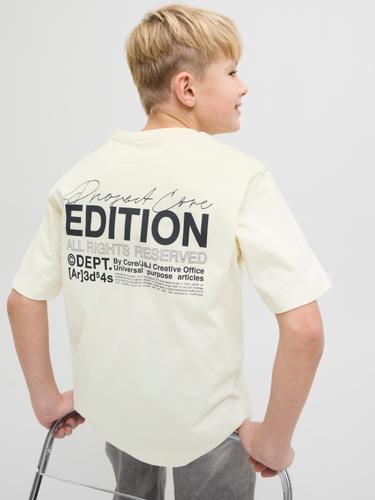 JCODYNAMIC DUST TEE SS CREW NECK JNR 176 Locker geschnitten - Sweet Corn