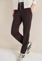 Hose in Unifarbe L/28 - Macchiato Brown