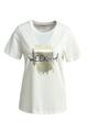 T-shirt Weekend Print M - Cream White
