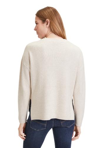 Strickpullover 44 Lässig - Hellbraun