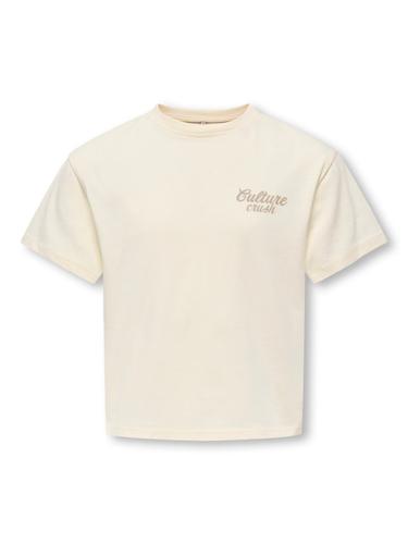 KOGVILLA LIFE S/S BOXY PRINTED TOP JRS
