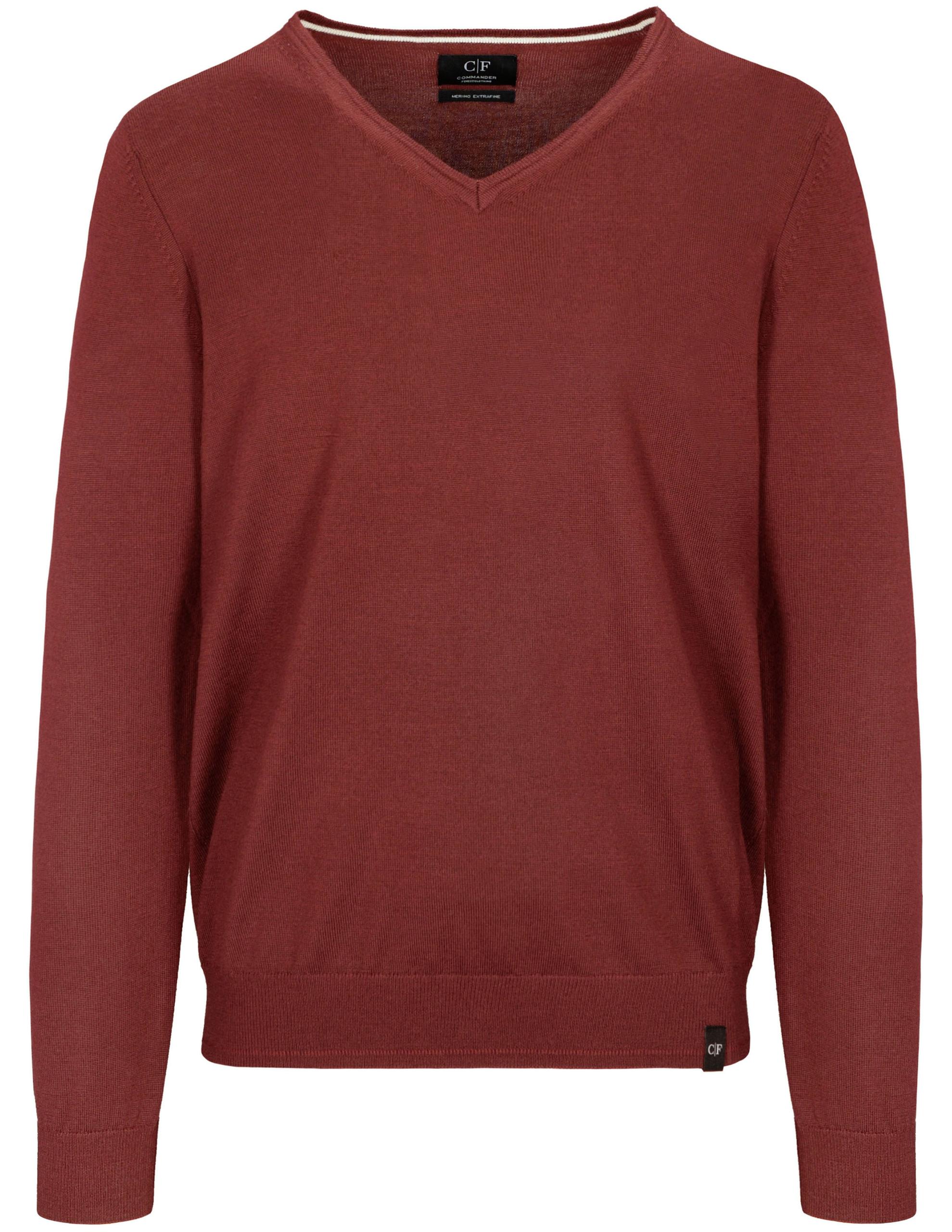 (S)NOS V-Pullover Uni XXL - Brick