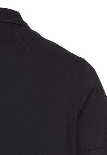 Kurzarm Poloshirt mit Cooling Effekt Blau L