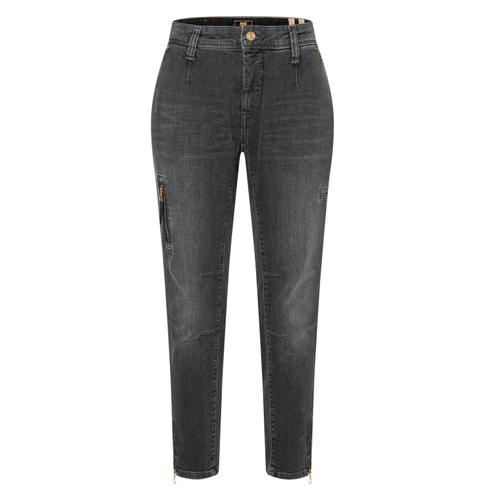 MAC JEANS - RICH cargo denim, Authentic cross denim 44/28 - Schwarz