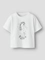 NMFFABIAN SS NREG SUN TOP 92 Normal geschnitten - Bright White