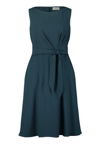 Basic-Kleid 38 Ausgestellt - Aventurine Green
