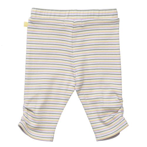 Capri-Leggings in feinem Ripp-Design 68 bequem - Multicol.str.