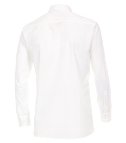 Popeline Hemd uni 006530 39 Modern Fit - Weiss