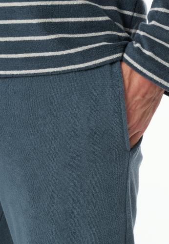 Schlafanzug lang 48 - Jeansblau