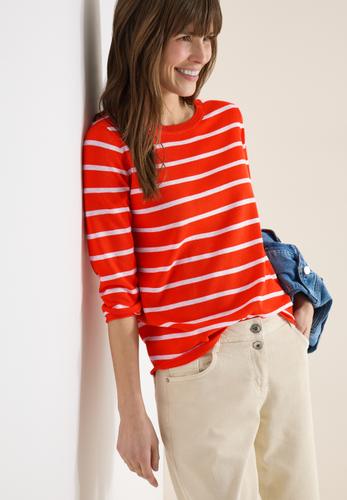 Gestreifter Pullover