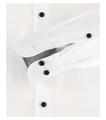 Popeline Hemd uni 39 Modern Fit - Weiss
