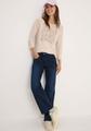 Shirt mit Schmucksteinen L - Oat Milk Beige