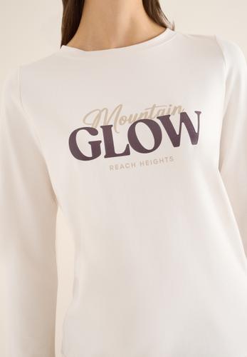 Shirt mit Wording XL - Light Greige