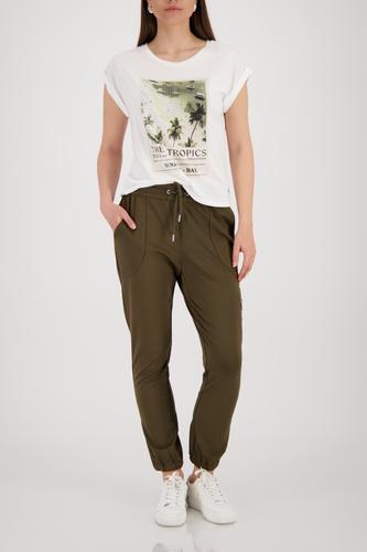 T-Shirt mit Print 46 - Cream