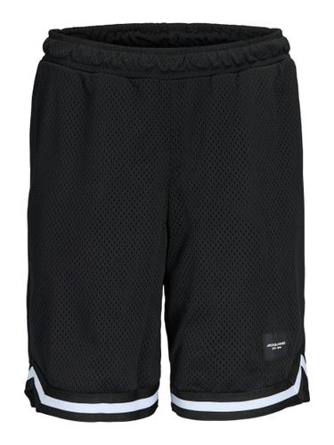 JPSTKARL ENERGIZE MESH SHORTS LNG JNR 176 Locker geschnitten - Black