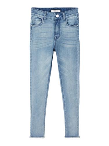 NKFPOLLY DNMTECE 2612 HW A PANT NOOS 98 Skinny Fit - Medium Blue Denim