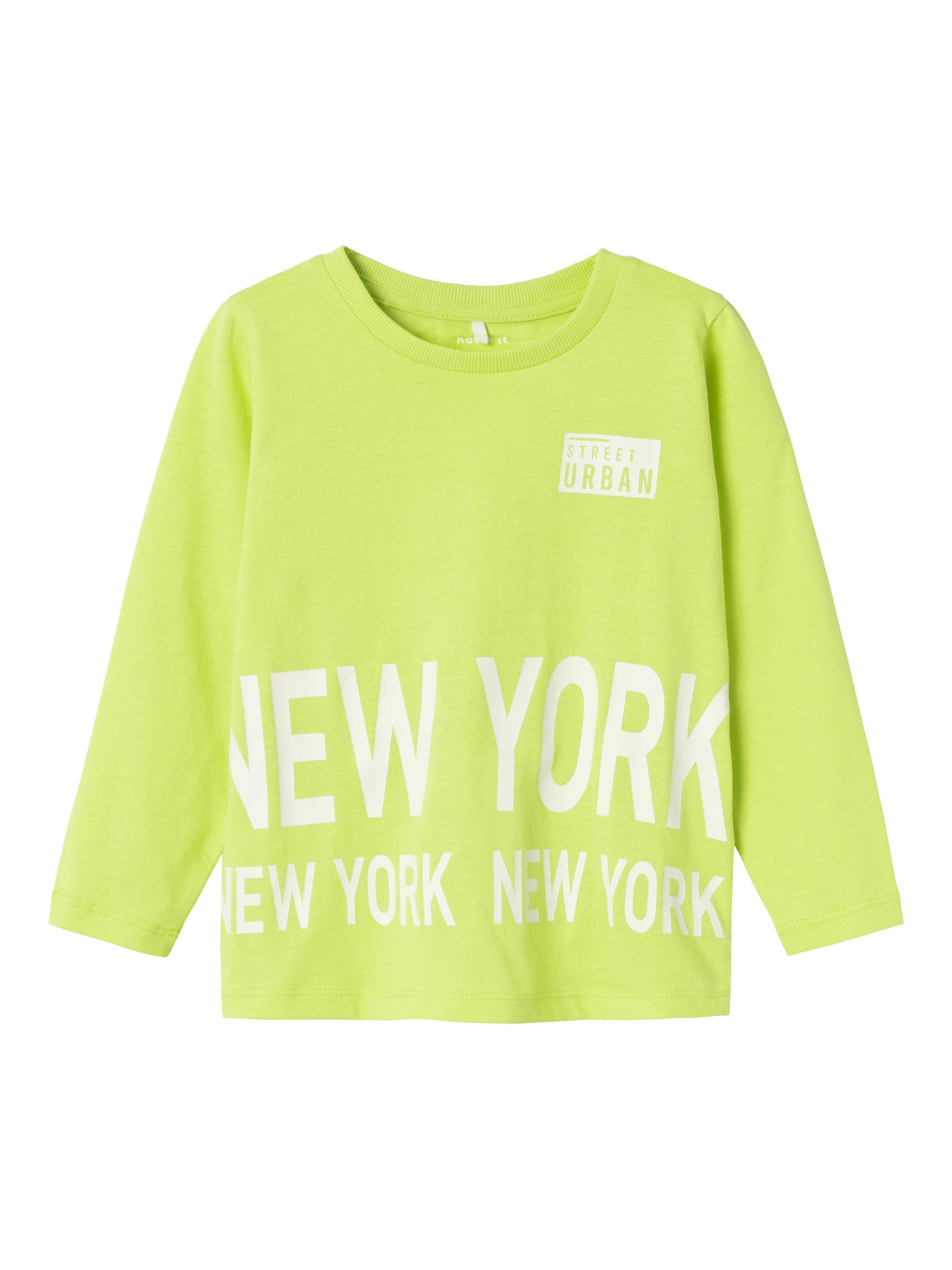 NMMTENAN LS TOP PB 98 Normal geschnitten - Wild Lime