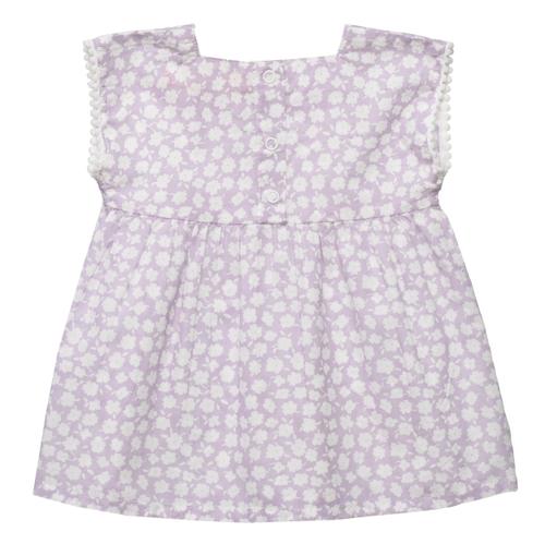 Kleid mit Allover-Print 74 bequem - Pastel Lilac Aop