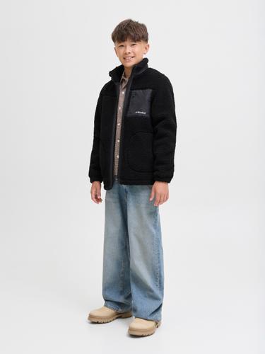 JJESOHO TEDDY JACKET SN JNR 176 - Black