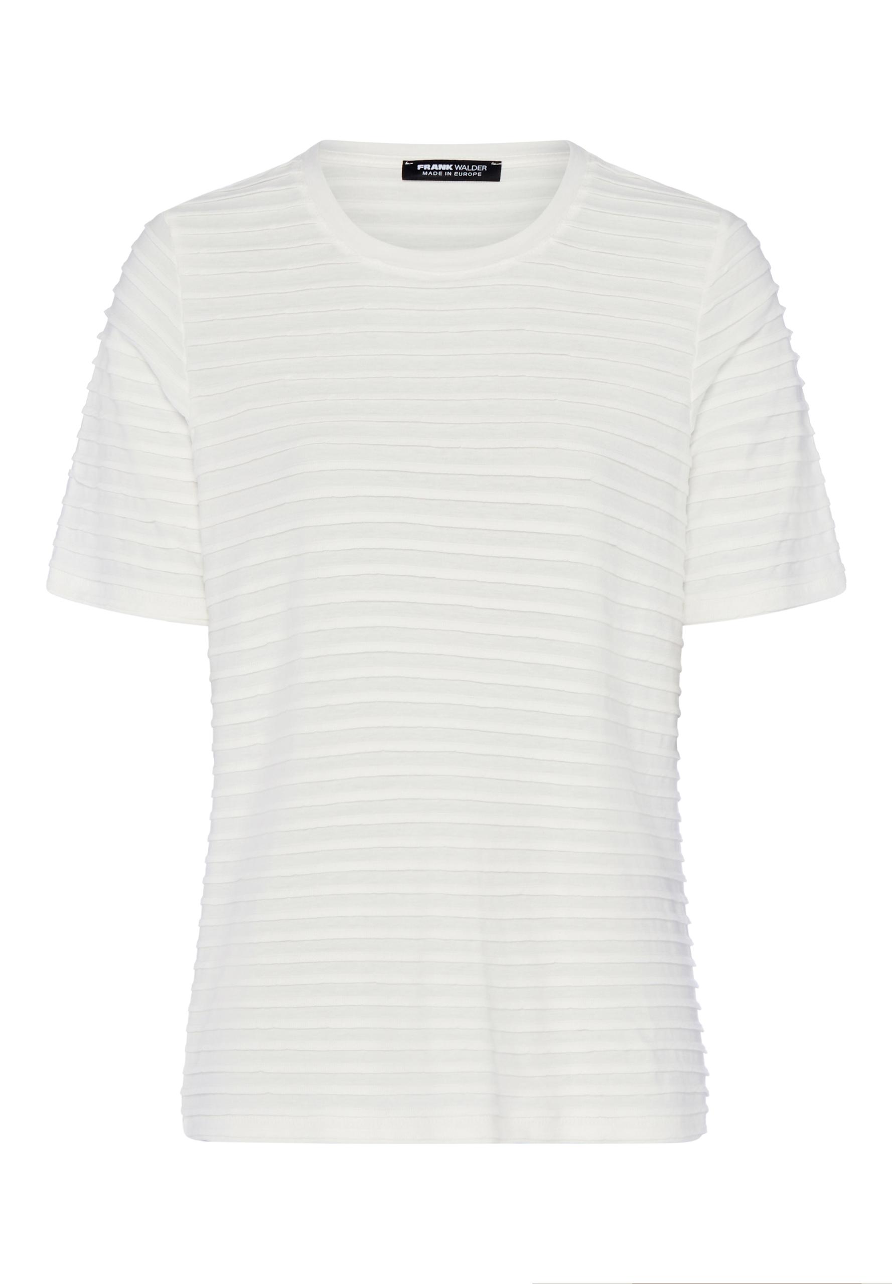 Shirt SALTED TANGERINE mit schlichter Struktur 42 - Ecru