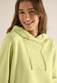 Hoodie mit Stickerei L - Iced Yellow