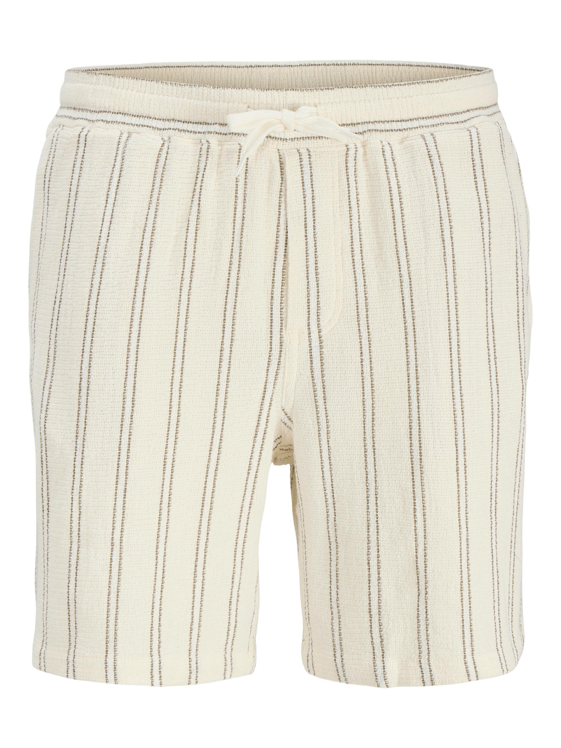 JPSTJAIDEN COBA STRIPE JOG SHORT M JNR 146 Jogger Fit - Antique White