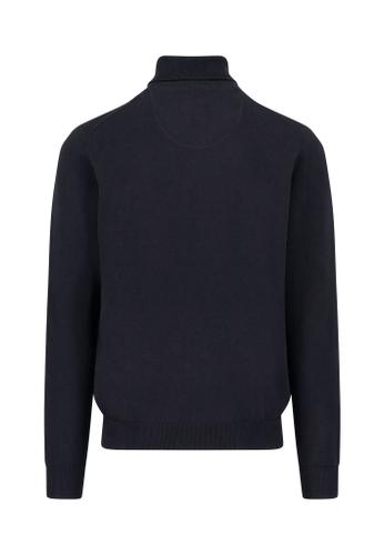 Rollneck, Superfine L Casual Fit - Black
